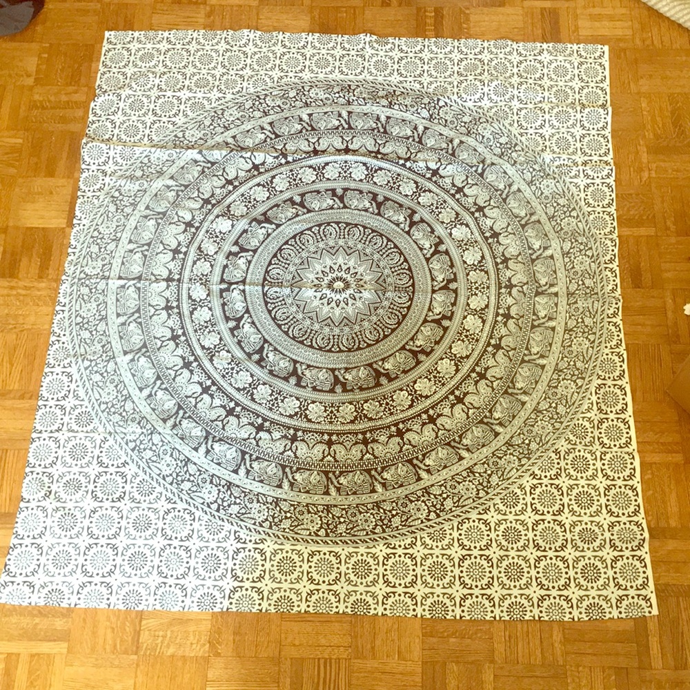 SOLD Elephant Wall Tapestry